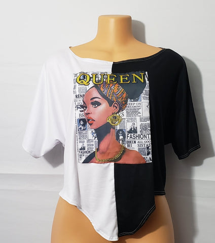 Q.U.E.E.N Womens T-Shirts